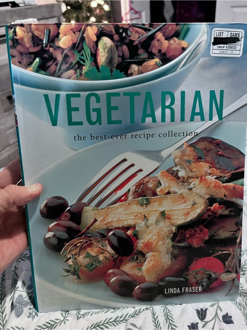 Vegetarian Cookbook - Teal Cover